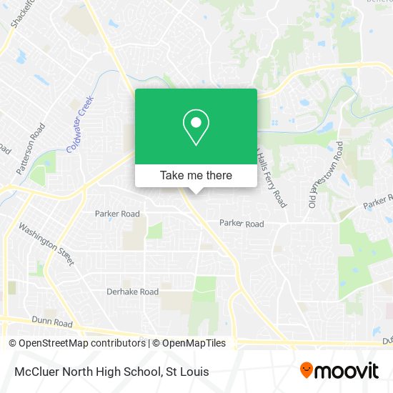 McCluer North High School map
