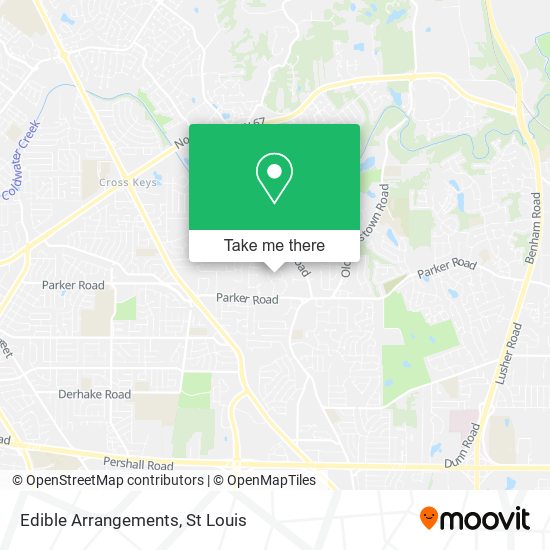 Mapa de Edible Arrangements