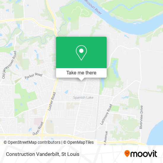 Mapa de Construction Vanderbilt