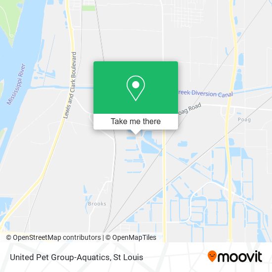 United Pet Group-Aquatics map