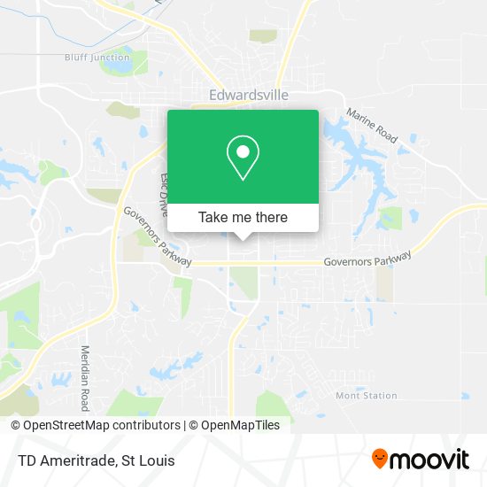 Mapa de TD Ameritrade