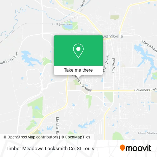 Timber Meadows Locksmith Co map