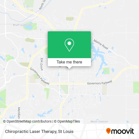Chiropractic Laser Therapy map