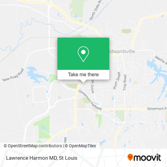 Mapa de Lawrence Harmon MD