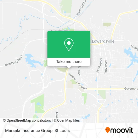 Marsala Insurance Group map