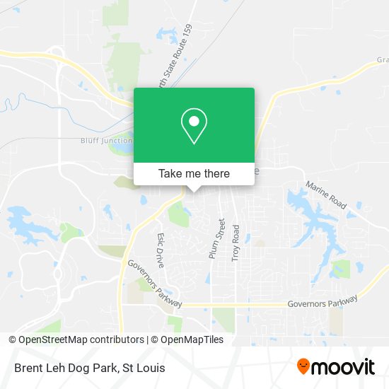 Mapa de Brent Leh Dog Park