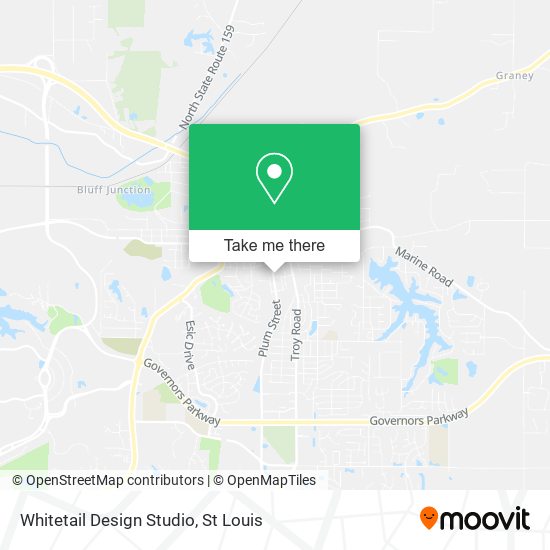 Whitetail Design Studio map