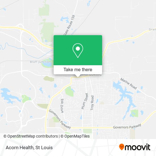 Mapa de Acorn Health