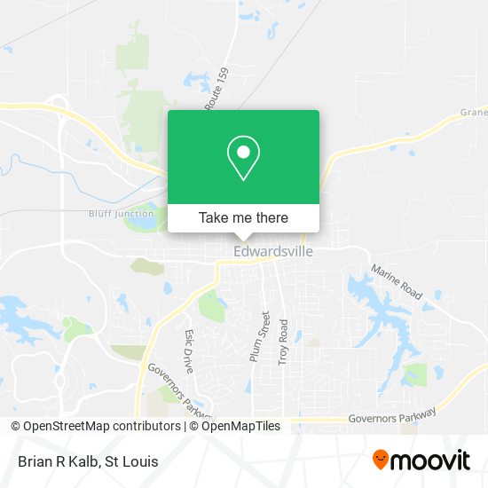 Mapa de Brian R Kalb