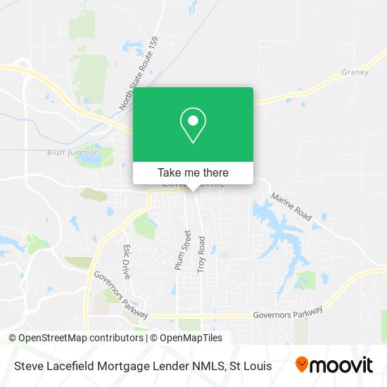 Steve Lacefield Mortgage Lender NMLS map