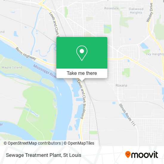 Sewage Treatment Plant map