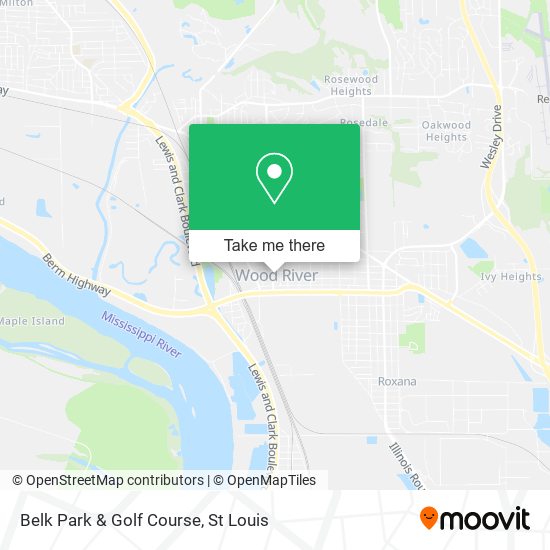 Belk Park & Golf Course map