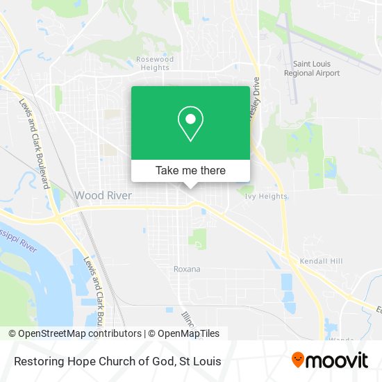 Restoring Hope Church of God map