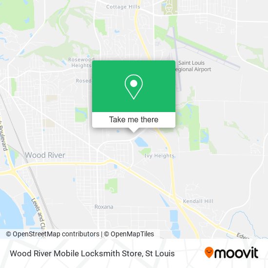 Wood River Mobile Locksmith Store map