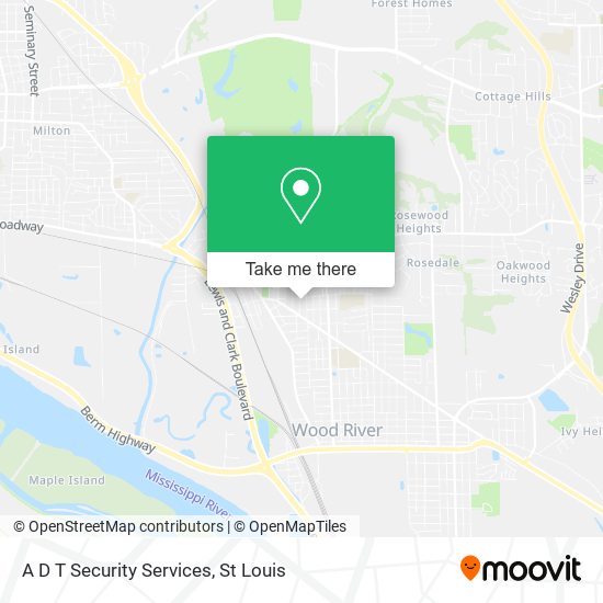 A D T Security Services map