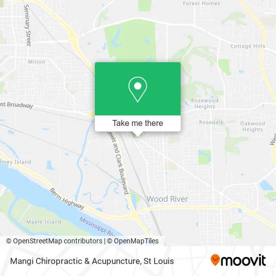 Mangi Chiropractic & Acupuncture map