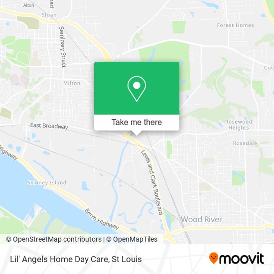 Lil' Angels Home Day Care map