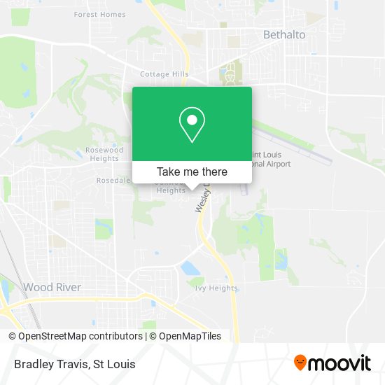 Mapa de Bradley Travis