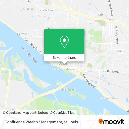 Confluence Wealth Management map