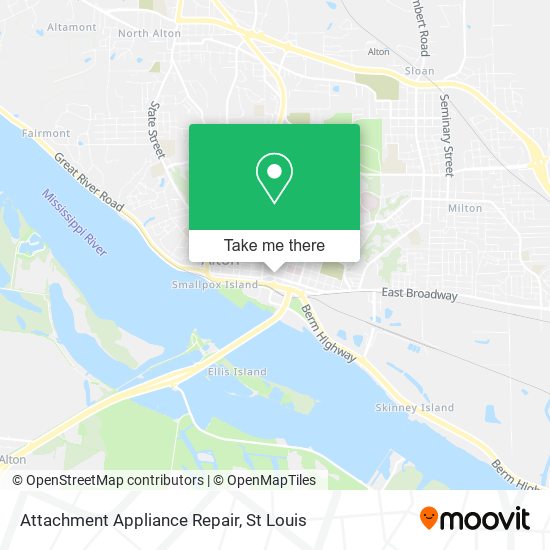 Attachment Appliance Repair map
