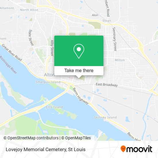 Mapa de Lovejoy Memorial Cemetery