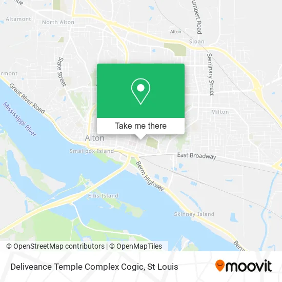 Deliveance Temple Complex Cogic map