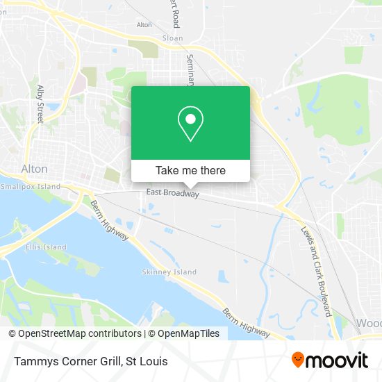 Tammys Corner Grill map