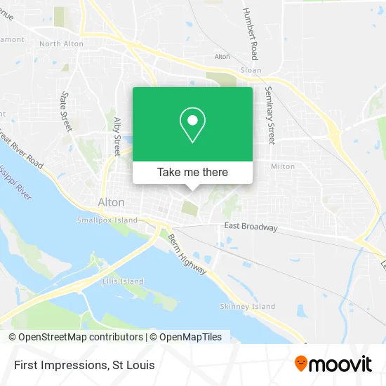 First Impressions map
