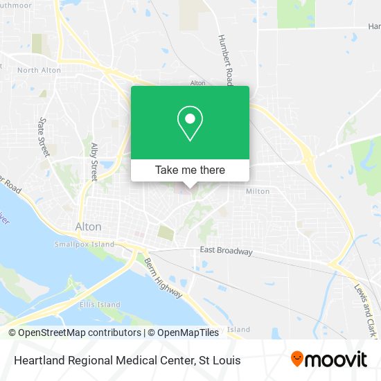 Heartland Regional Medical Center map
