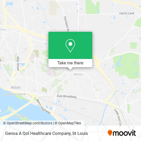 Genoa A Qol Healthcare Company map