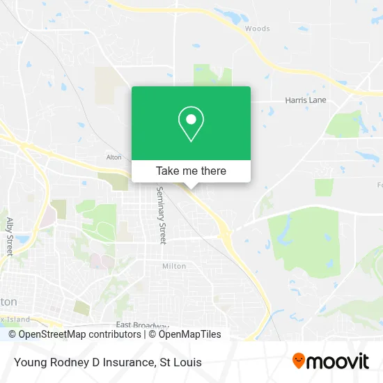 Young Rodney D Insurance map