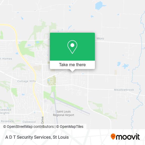 A D T Security Services map