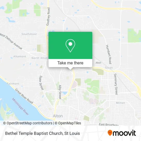 Bethel Temple Baptist Church map