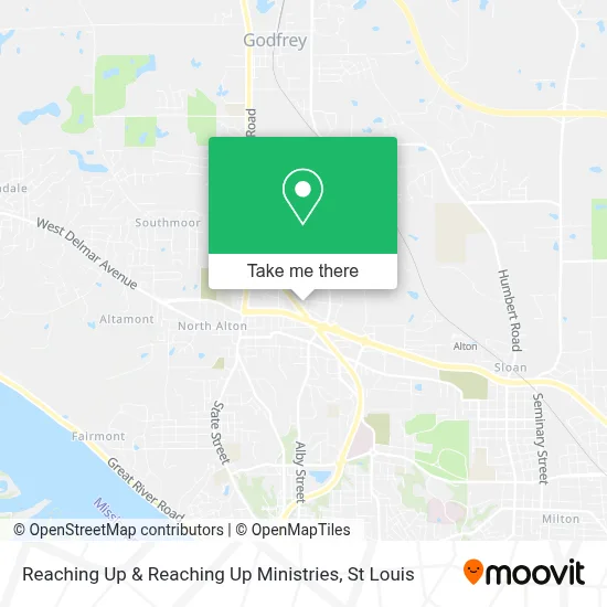 Reaching Up & Reaching Up Ministries map