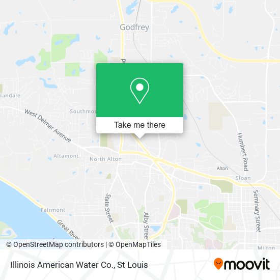 Illinois American Water Co. map