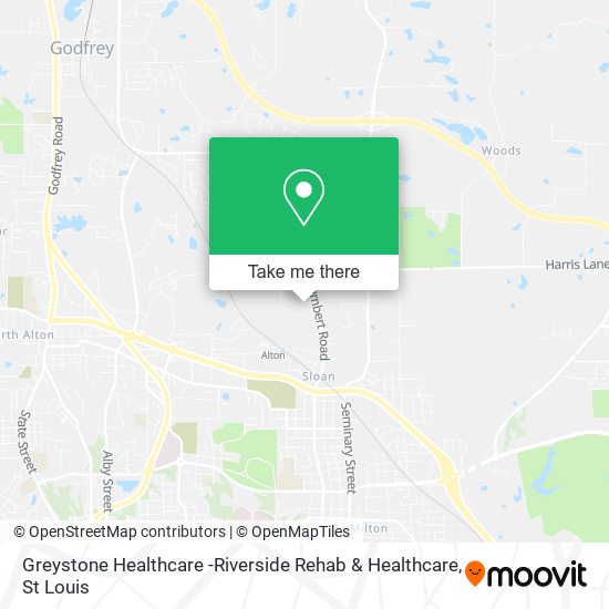 Greystone Healthcare -Riverside Rehab & Healthcare map