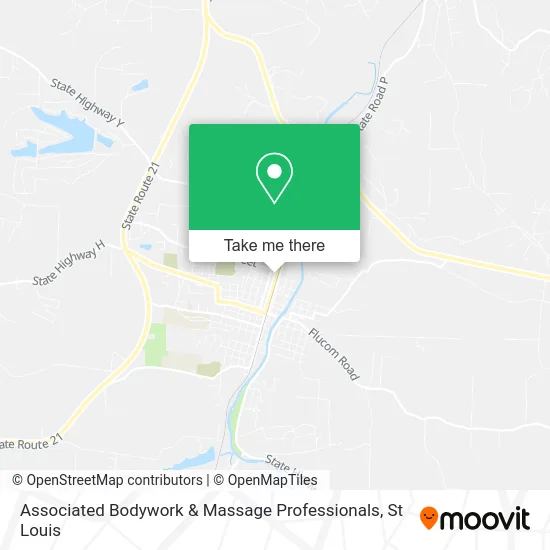Associated Bodywork & Massage Professionals map