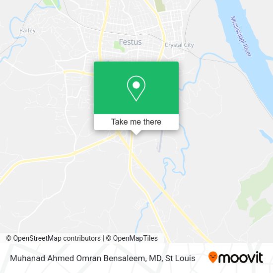 Mapa de Muhanad Ahmed Omran Bensaleem, MD