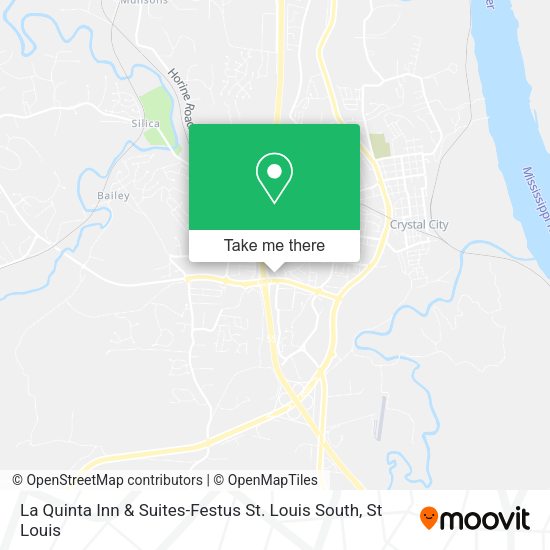 La Quinta Inn & Suites-Festus St. Louis South map