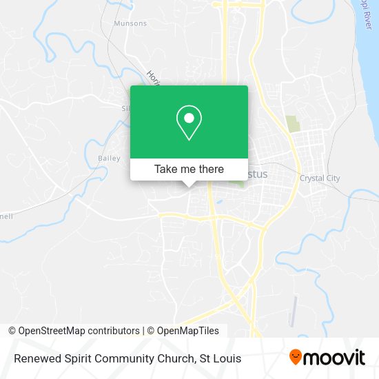 Renewed Spirit Community Church map
