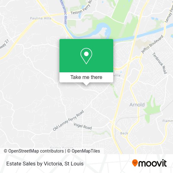 Estate Sales by Victoria map