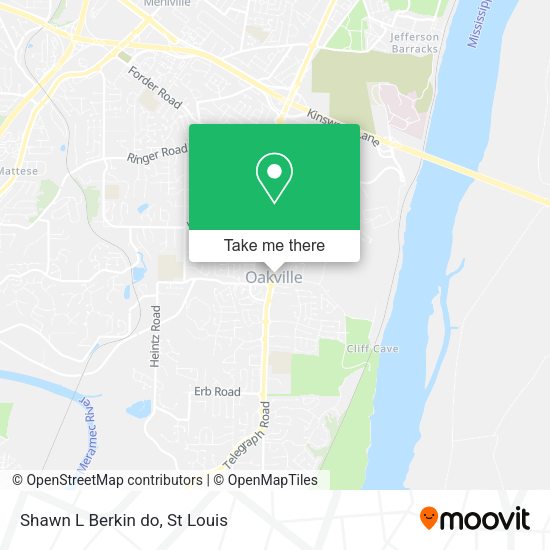 Mapa de Shawn L Berkin do