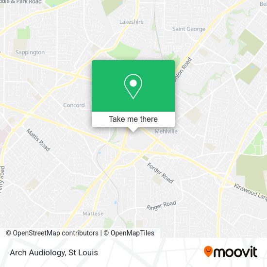 Mapa de Arch Audiology