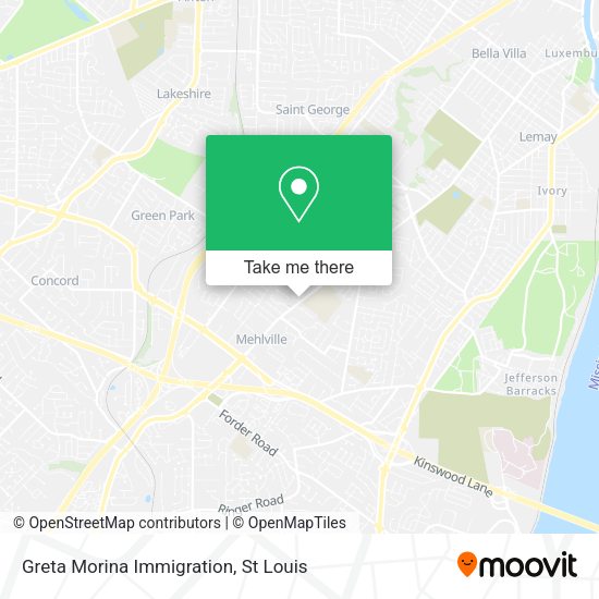 Greta Morina Immigration map