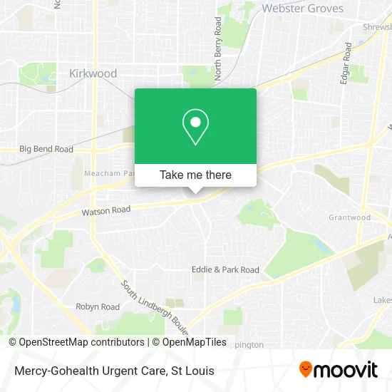 Mercy-Gohealth Urgent Care map