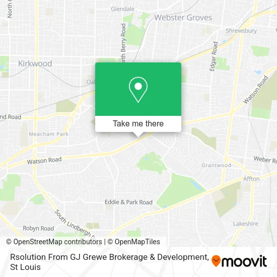 Mapa de Rsolution From GJ Grewe Brokerage & Development