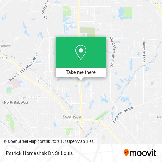 Patrick Homeshak Dr map