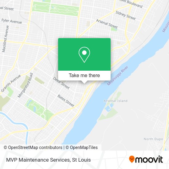 MVP Maintenance Services map