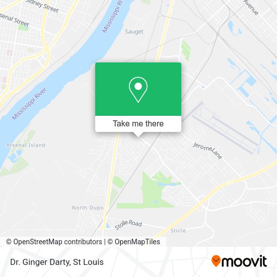 Mapa de Dr. Ginger Darty