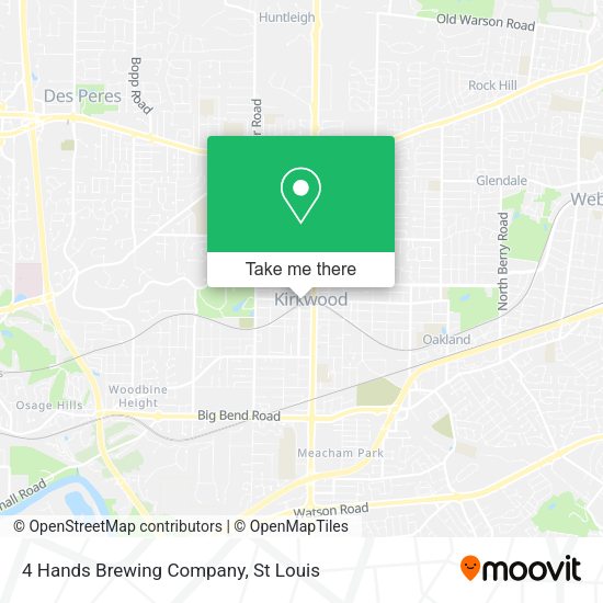 4 Hands Brewing Company map
